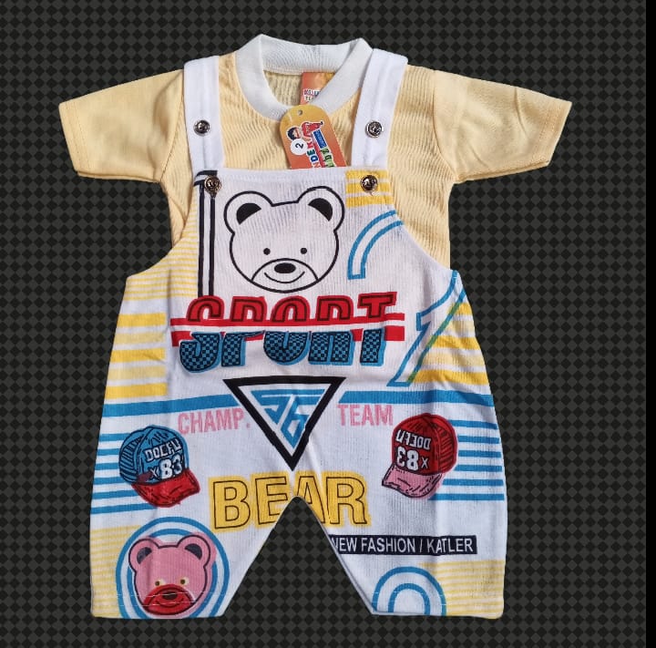 Baby Romper - good quality -random design & colors available - for 3 to 9 months babies