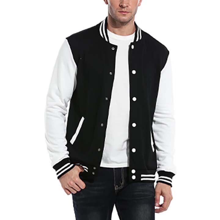Varsity Baseball Fleece Jackets For Men and Women  Stylish High Quality Button Coat Style Bomber Jackets  Fleece Hoodie