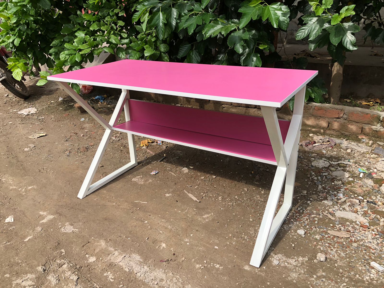 Gaming Table and Office working Table, Study Table, Writing Table, Laptop Table, Computer Table, Metal powder coating iron frame, best suited for Home Office and Living Room Furniture,