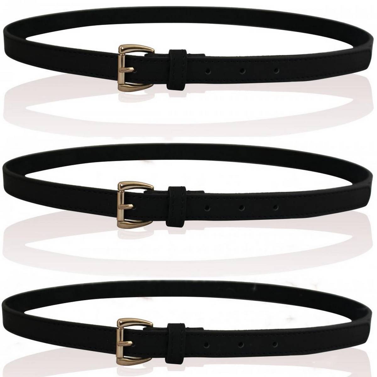 Girls black clearance belt