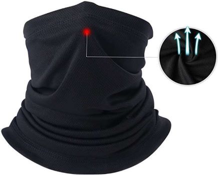 2-Piece Balaclava Set – Black & White Full Head Face Masks for Riders & Outdoor Activities