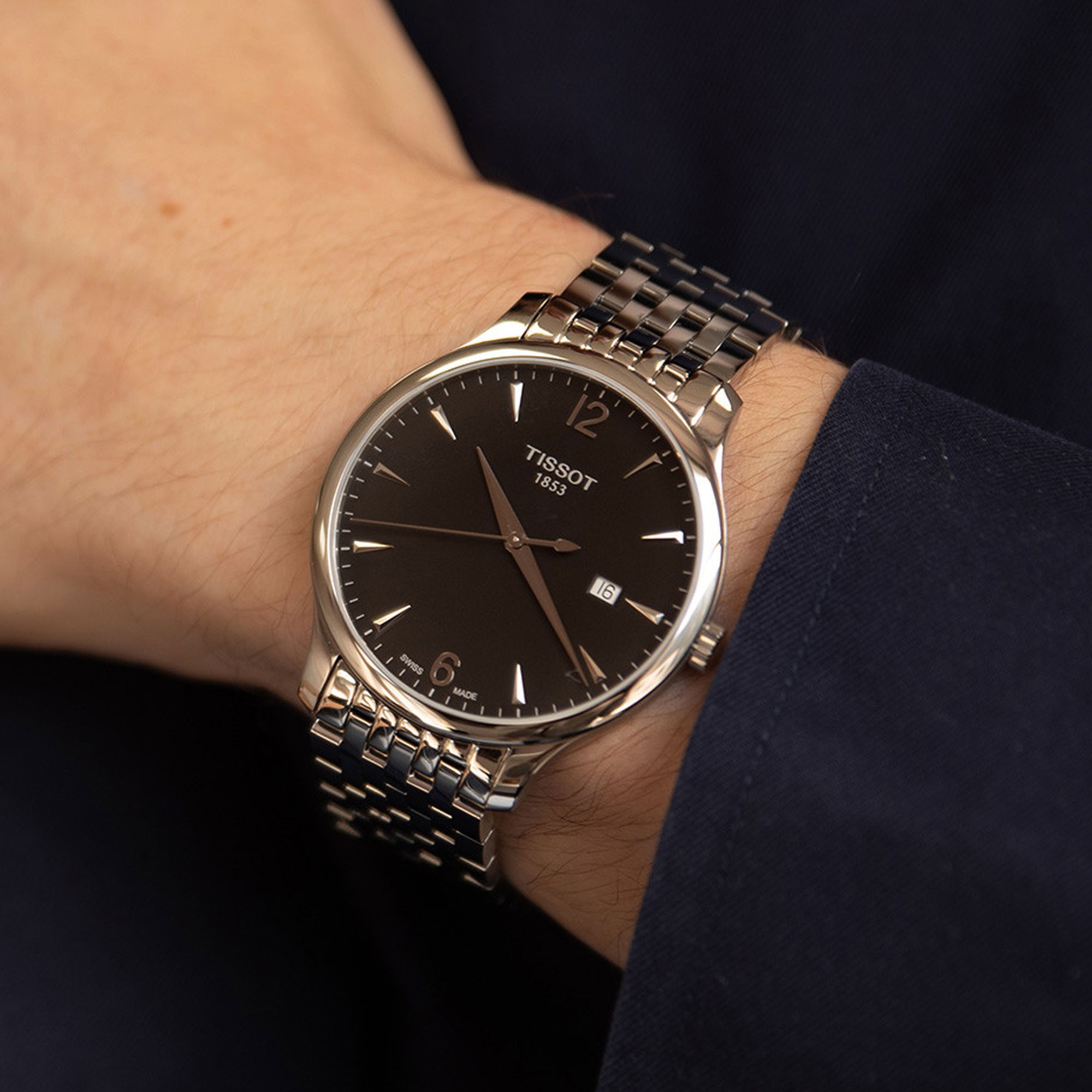 Tissot Tradition T0636101105700 - 42mm in Stainless Steel