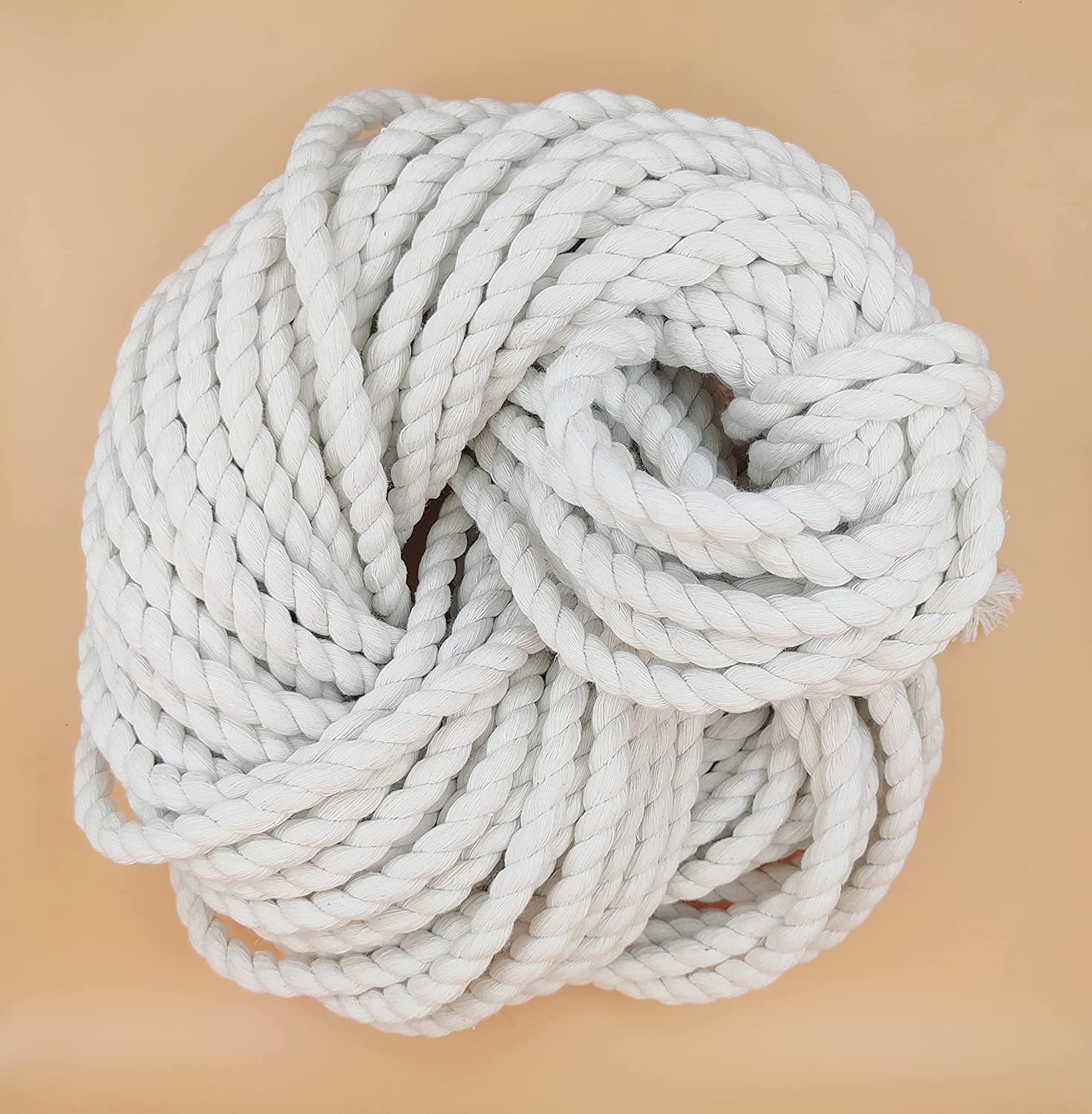 cotton rope heavy duty for multi purposes white rope  in defrent length