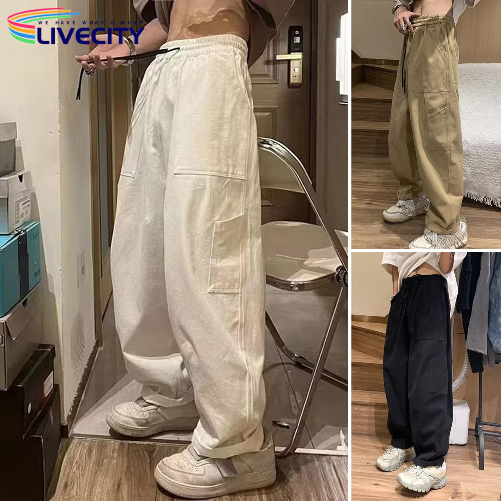 MrGB Japan Style Casual Pants for Men Cotton Linen Wide Leg Bloomers Baggy  Large Size Harem Pants Harajuku Jogger Trousers | Lazada.vn