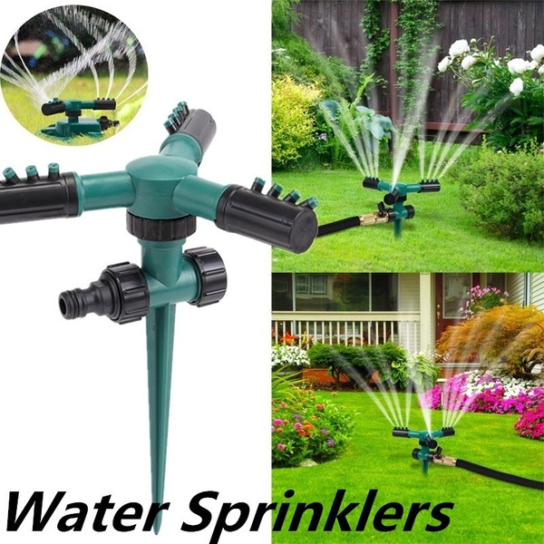 360° Rotating Lawn Sprinkler Automatic Garden Water Sprinklers Lawn