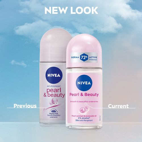 Nivia Roll On 25ml – Long Lasting Freshness Deodorant for Men & Women – 48H Sweat Protection