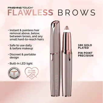 flawless eyebrow trimmer online