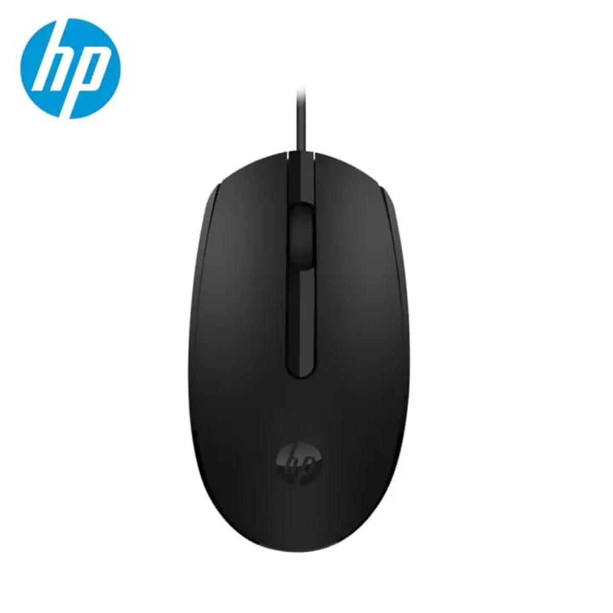 HP M10 Portable Ergonomic Design Computer Mouse Wired Usb Business Office Mouse 【HP Original HPs M10 BLACK COLOR Optical Laptop Mouse Portable Desktop Notebook Computer Office USB Wired Gaming Black New Mause