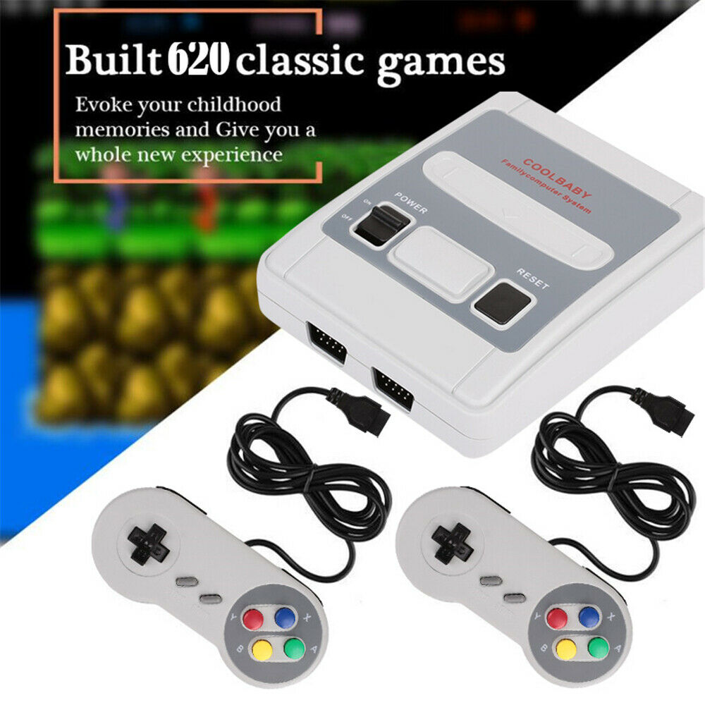 SFC NEW Mini Retro TV Game Console Classic 620 Built-in Games With 2  Controllers Professional design: Buy Online at Best Prices in Pakistan |  Daraz.pk