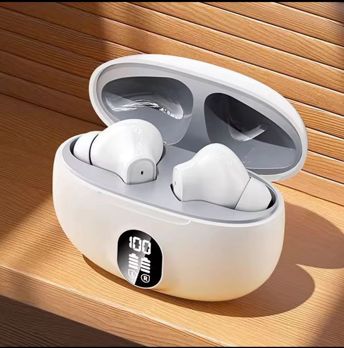 H895B Earbuds TWS (True Wireless Stereo) Bluetooth Airbuds | Earphones Headset | HD Stereo Sound | Compatible With All Bluetooth Devices.