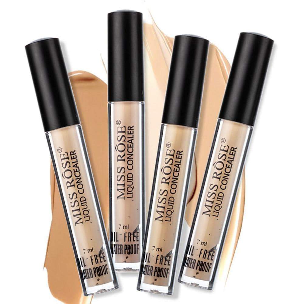 Deal of 5 Foundation Tube + Concealer + Primer + Fixer + Chubby Foundation Brush