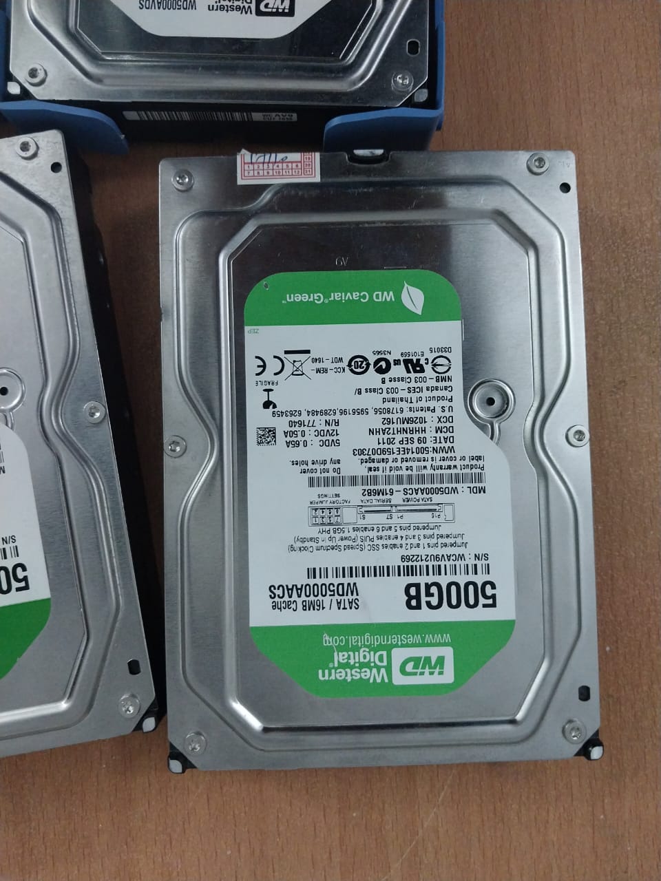 Western Digital Caviar Black 500GB - Hard Disk Interno 3.5'' SATA 6Gb/s, 7200rpm, 64MB Cache, Robusto E Affidabile - 5