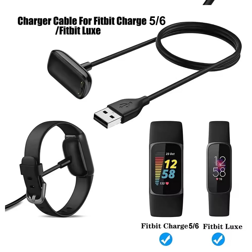 Replacement USB Magnetic Charger For Fitbit Charge 5 Fitbit Charge 6 Fitbit Luxe