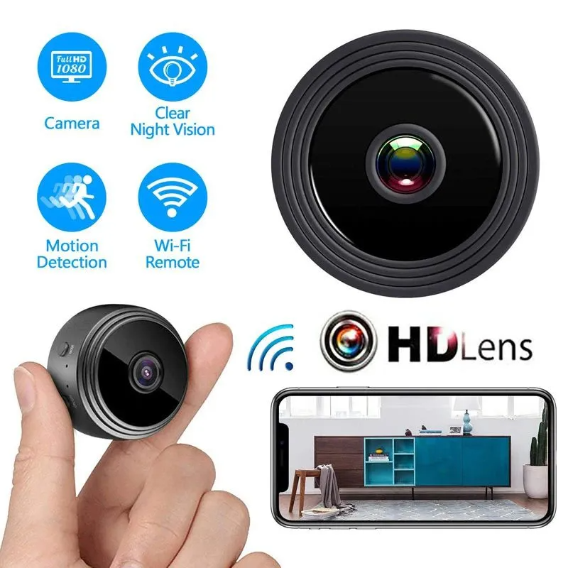 A9 1080p Mini WiFi Camera HD Micro Voice Recorder Wireless Mini Camcorders Video Surveillance IP Camera