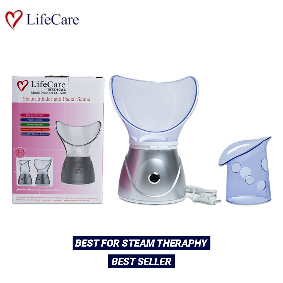 Portable Steam Inhaler and Facial Sauna 2 in 1 Steamer Daraz.pk