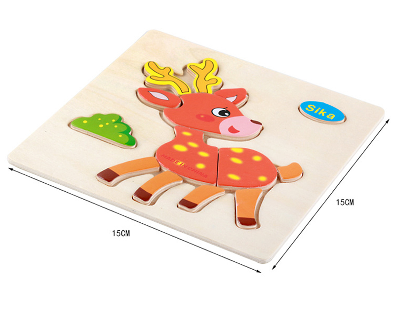 Easy Wooden Puzzle for kids Learning Puzzle for Children