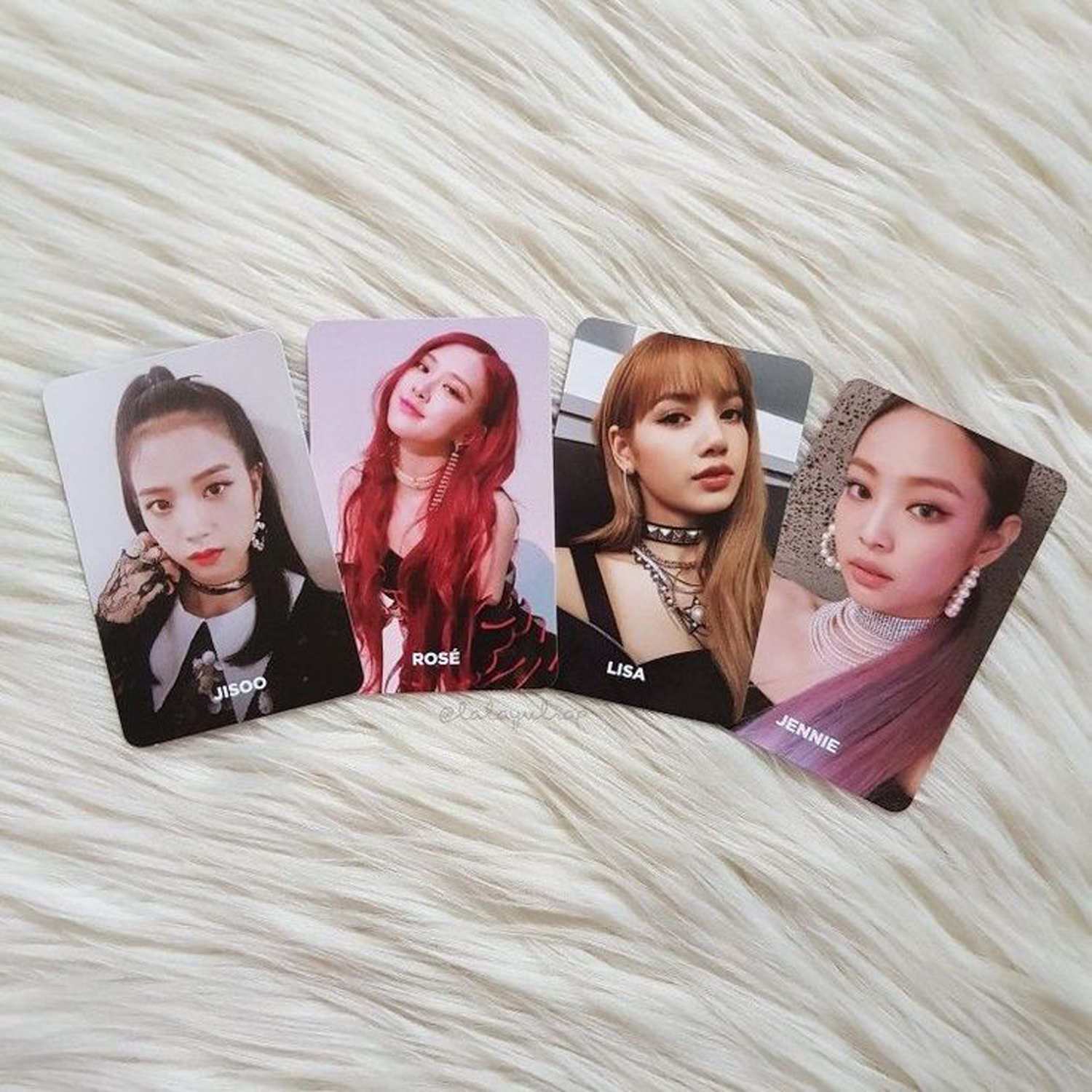 Blackpink Mini Photocards | 2x3 Inches | Kpop Blackpink Photo Cards | Aesthetic Mini Cards for Collection & Room Decor