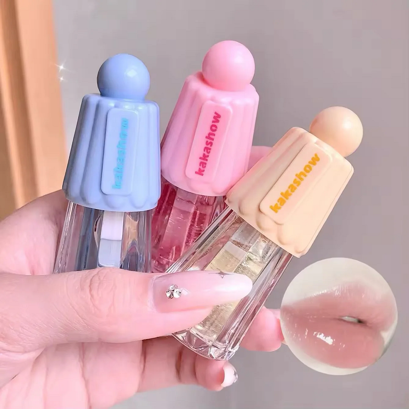 Single Piece Ice Cream Magic Lip Oil Moisturizing Longlasting Liquid Lipsticks For Girls