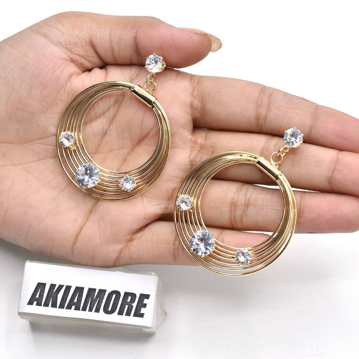 2020 New Arrival Metal Classic Geometric Women Dangle Earrings