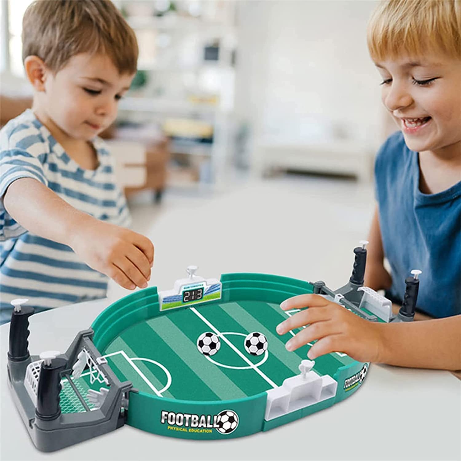 Table Football Rvt Family Football Table Interactive Game, Double Battle Table Soccer Tables ...