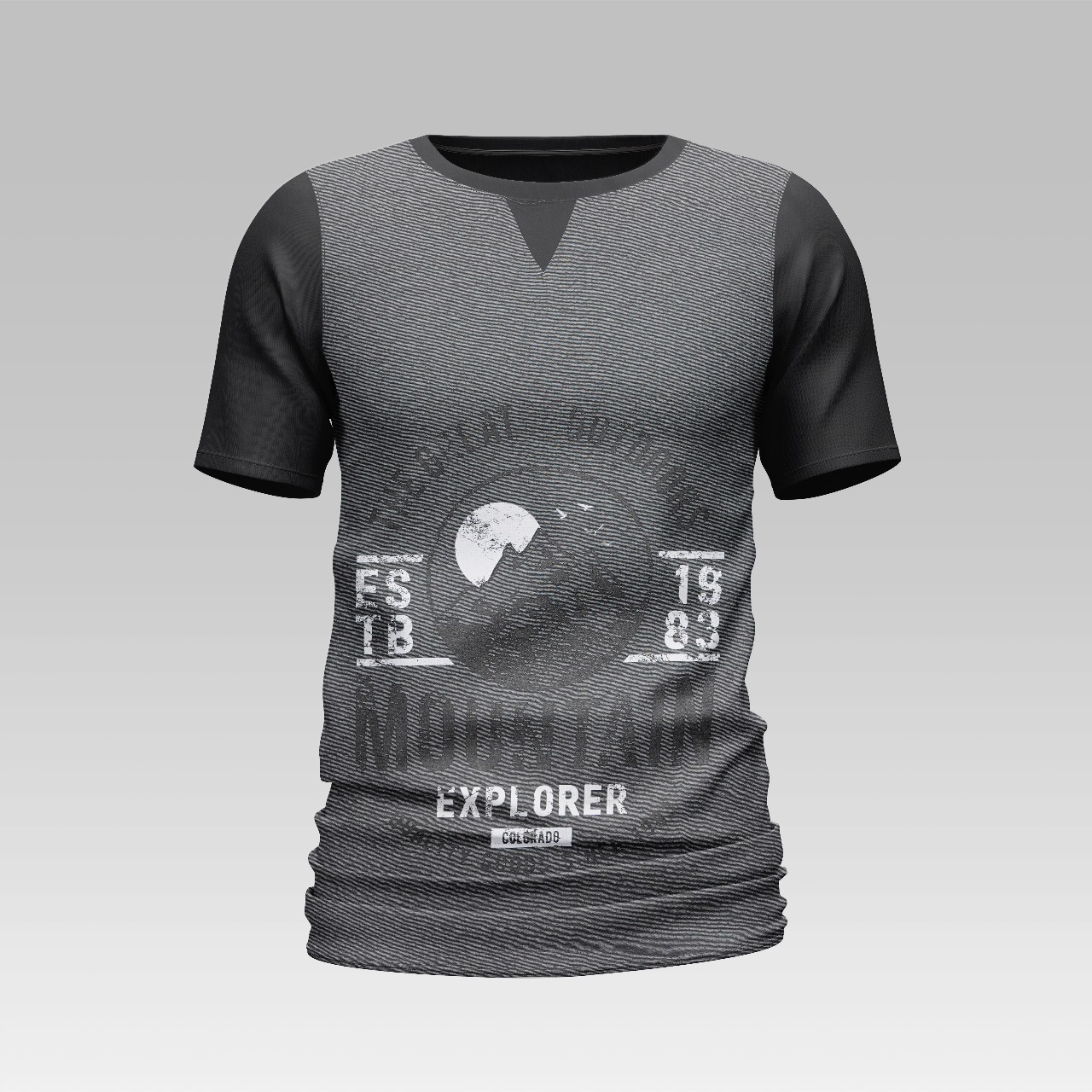 HashBack basic Oversized premium Tshirt For Men Printed
