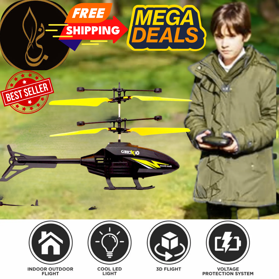 RC Helicopter, Remote Control Helicopter, Flying Toy, Drone for Kids, Daul Helicopter, Remote Control Toy, Electronic Toys, Flying Drone