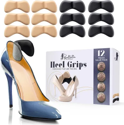 Padded best sale heel grips