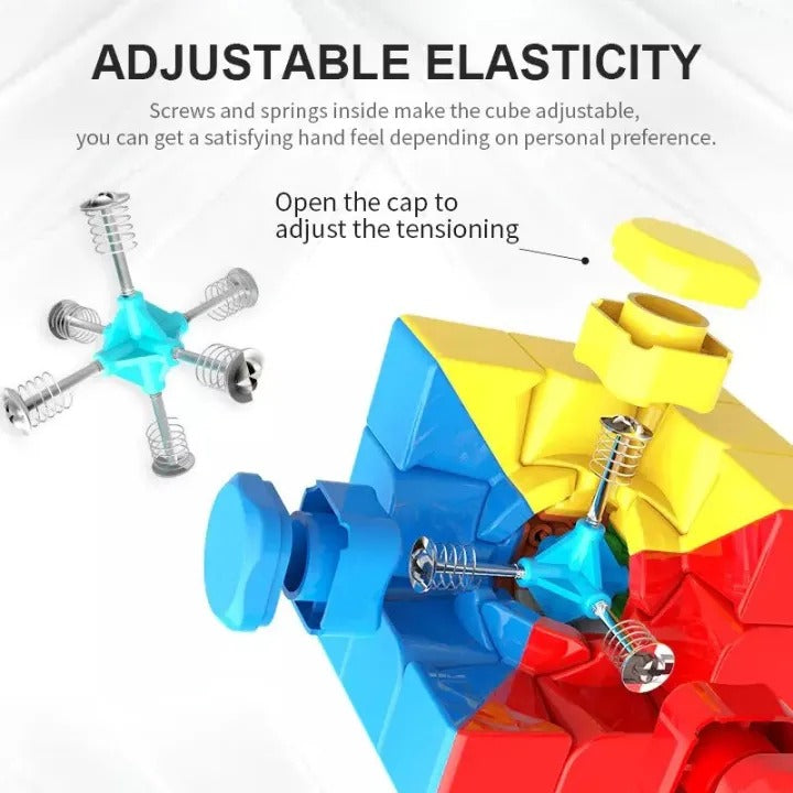 Odeez Moyu 3x3 RS3M Magnetic Rubik Cube Speed Cube Stickerless Magic Cube 3D Puzzle Toy