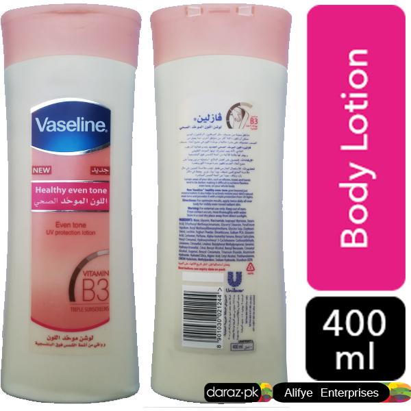 vaseline uv protection lotion vitamin b3