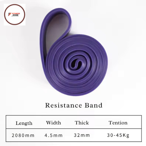 Heavy-Duty Elastic Resistance Band for Home Gym & Exercise - Adjustable Strength Workout Strap