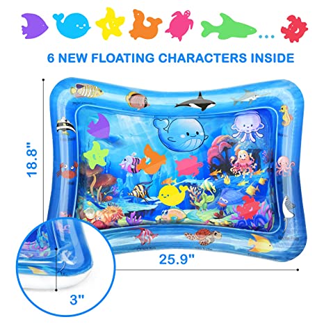 Cute Baby Water Mat Kids Activity Mat For Toddlers