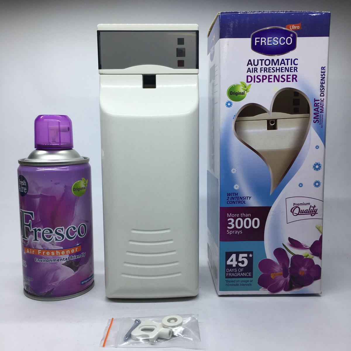 Automatic Air Freshener Dispenser With Free Fresco Refill 300ML Room 