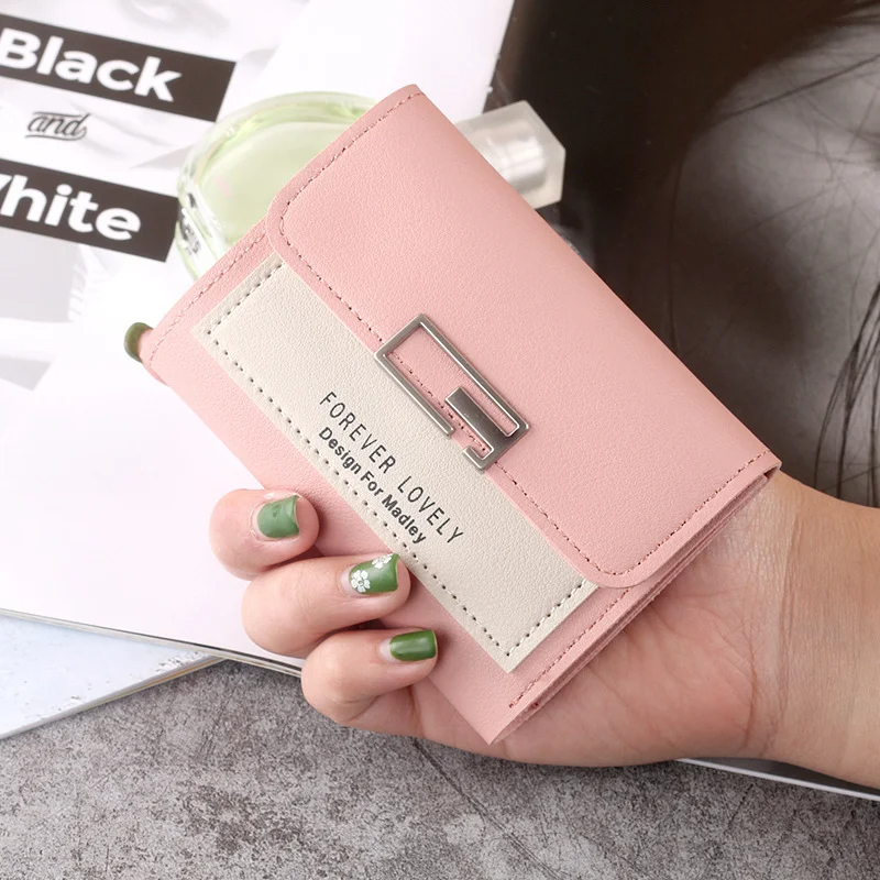New Fashion Cute Mini Wallet for Women Cardholder Purse for Girls