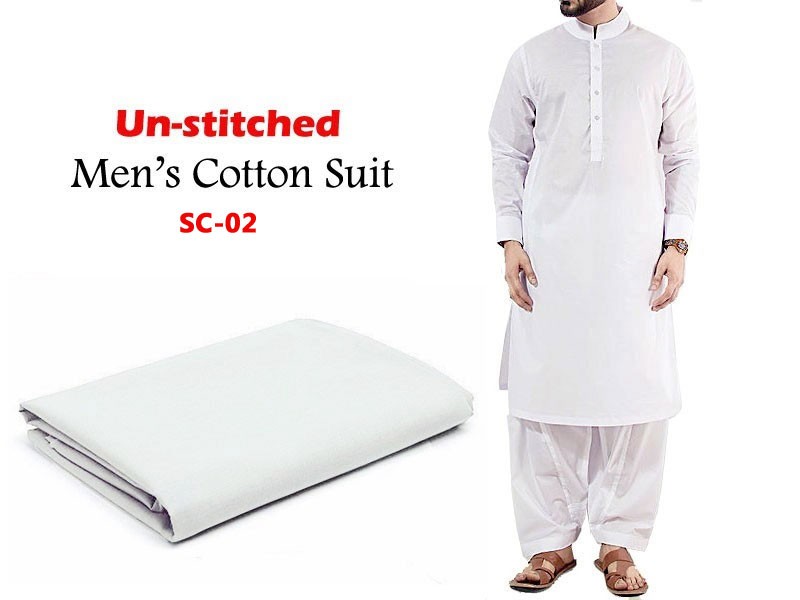 Gents hot sale cotton suit