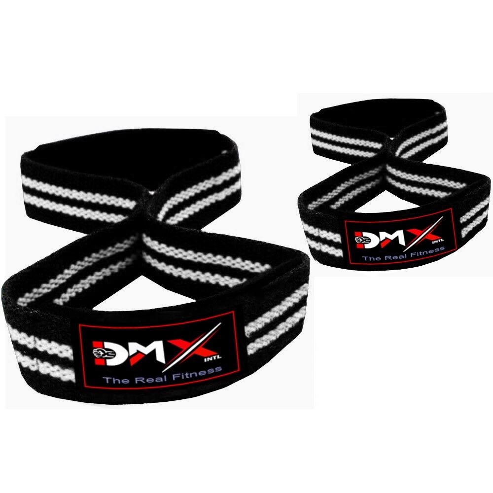 Figure 8 Lifting Straps, Strong Grip & Support for Intense Workouts - Ideal for Powerlifting, Deadlifts, Weightlifting, and Bodybuilding