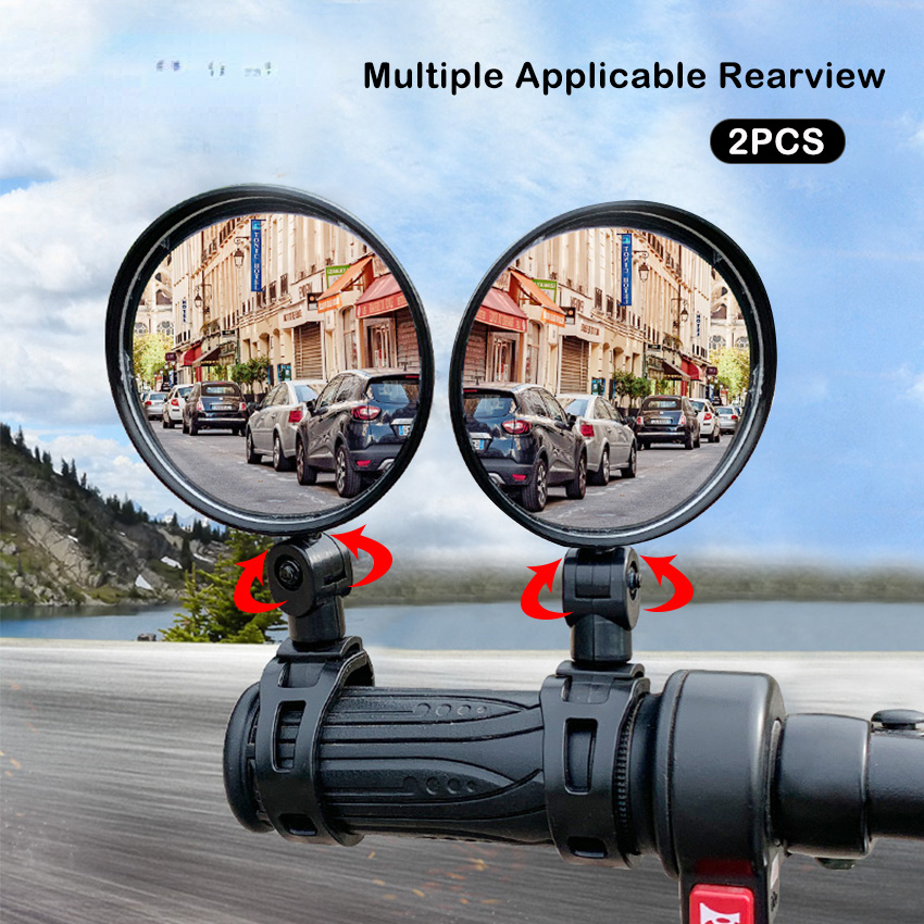 Stylish Bicycle Rearview Mirror Mtb Mountain Road Bike Handlebar Mount