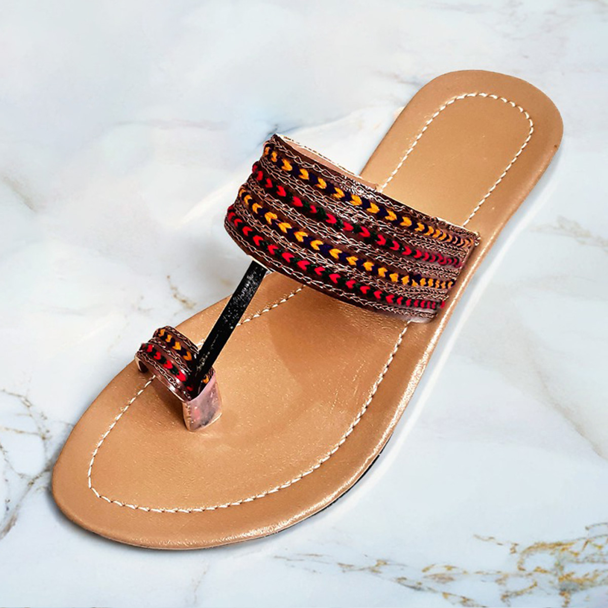 FootForward Women’s Handmade Sandals - Stylish and Comfortable Slippers