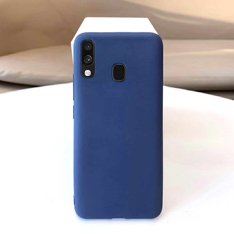 Samsung Galaxy A20  Phone Cover Give your phone a sleek and stylish look with this premium Silicone Phone Cover.