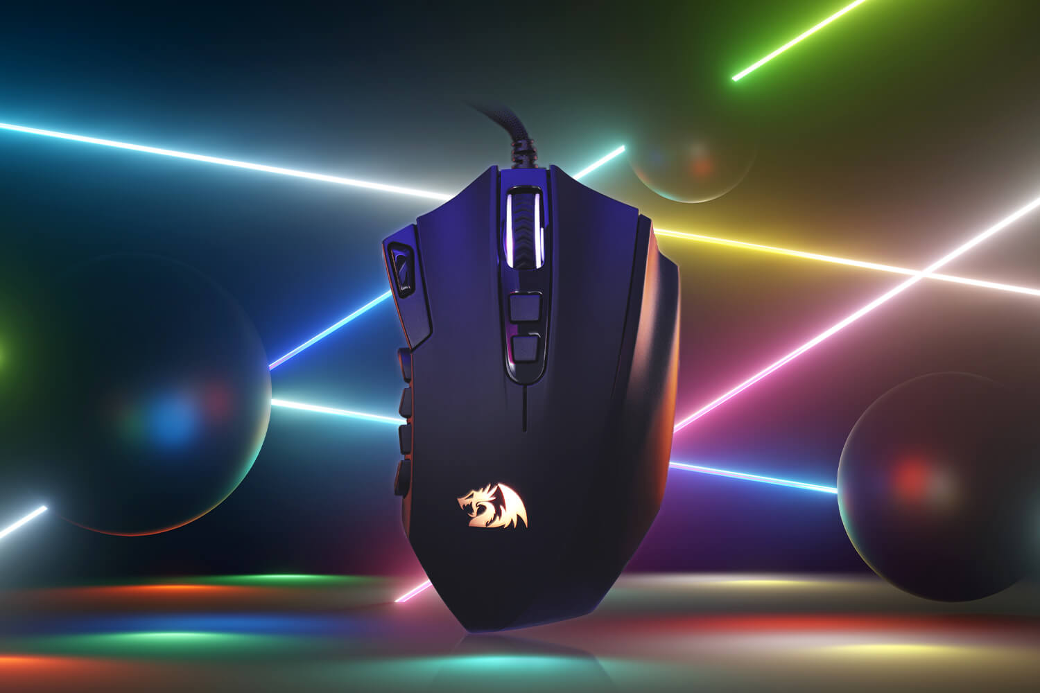 Redragon AZZINOTH M921 Wired RGB Gaming Mouse with 12 Side Macro Keys 12400 Dpi Wired RGB MMO Gaming Mouse 17 47ba621b72c980cf7c52a56e5594efe6