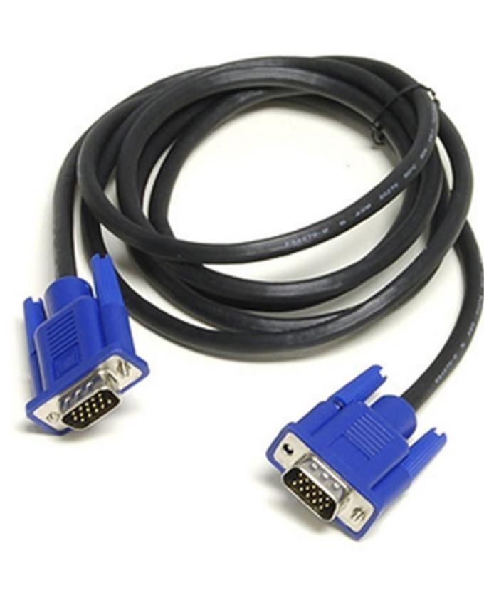 Vga Monitor Cable Male To Male 1080P High Resolution Cord For Pc Computer 1.5 Meter