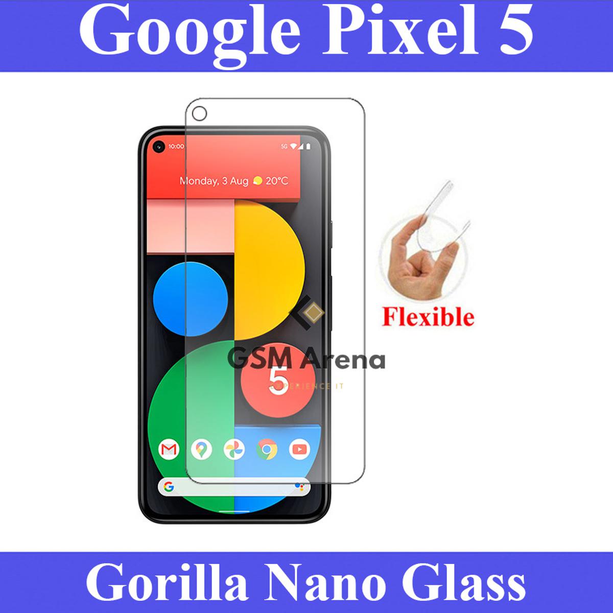 Google Pixel 5 Unbreakable Gorilla Flexible Nano Glass Premium High Quality Screen Protector For Google Pixel 5 price in Pakistan