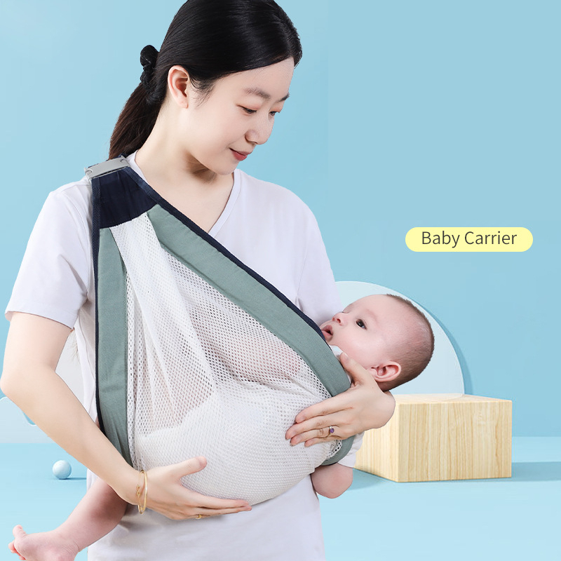 Ergonomic Baby Carrier Belt – Adjustable Baby Carry Sling for Newborns & Toddlers | Breathable Infant Carrier with Hip Seat | Soft Baby Carrier Wrap