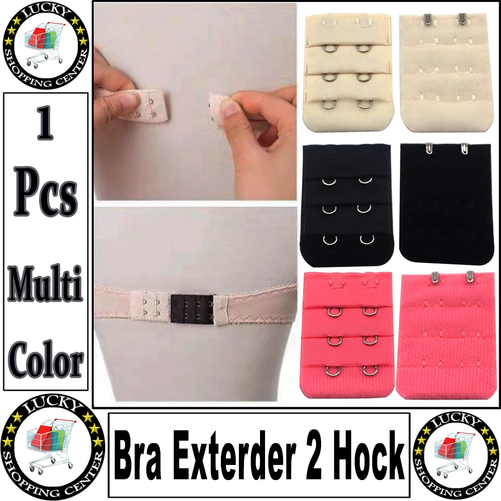 3 Rows 2 Hook Soft Bra Extender Strap Extension Comfortable Women's Intimates Lengthened Bra Hook Extenders Underwear Accessories