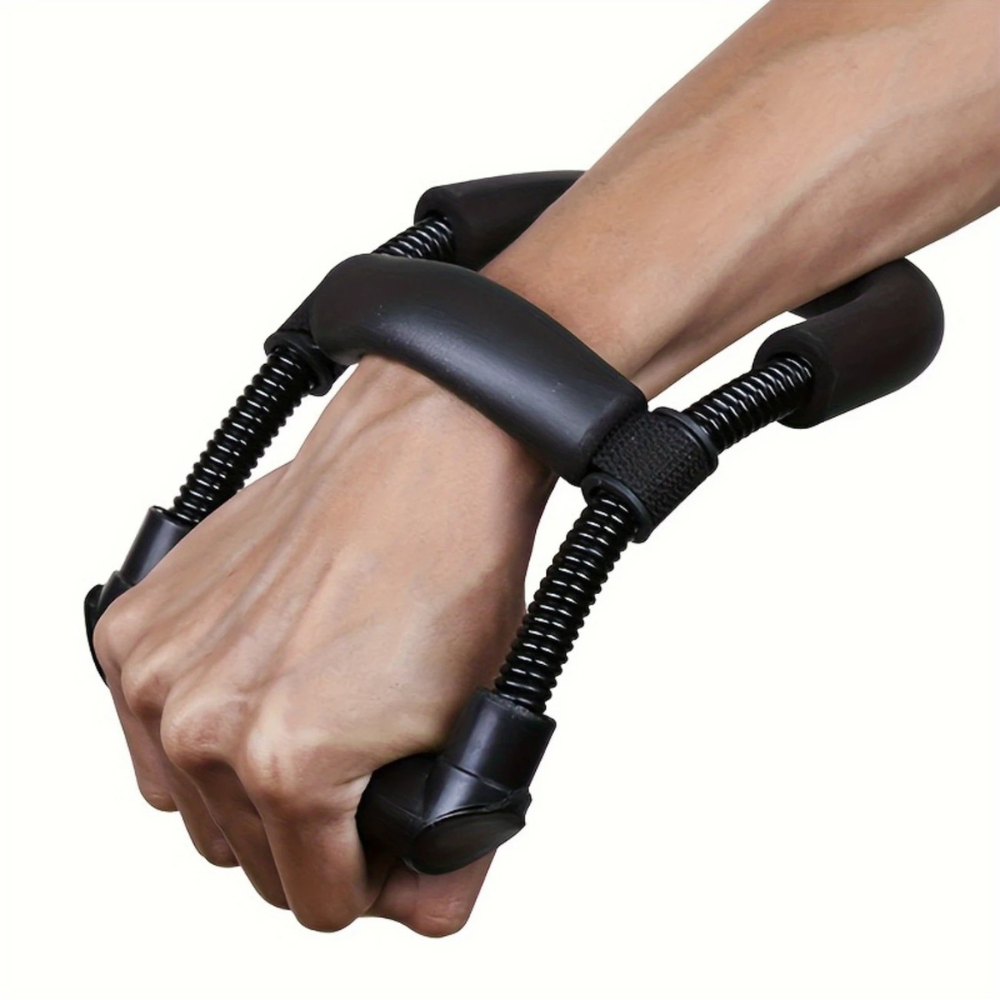 Arm Wrist Exerciser Adjustable Hand Gripper Forearm Strength Trainer | Hand Grip Workout Tool for Men & Women | Portable Fitness Equipment for Gym Home Office | 30kg Resistance Grip Strengthener for Muscle Building & Rehab Recovery