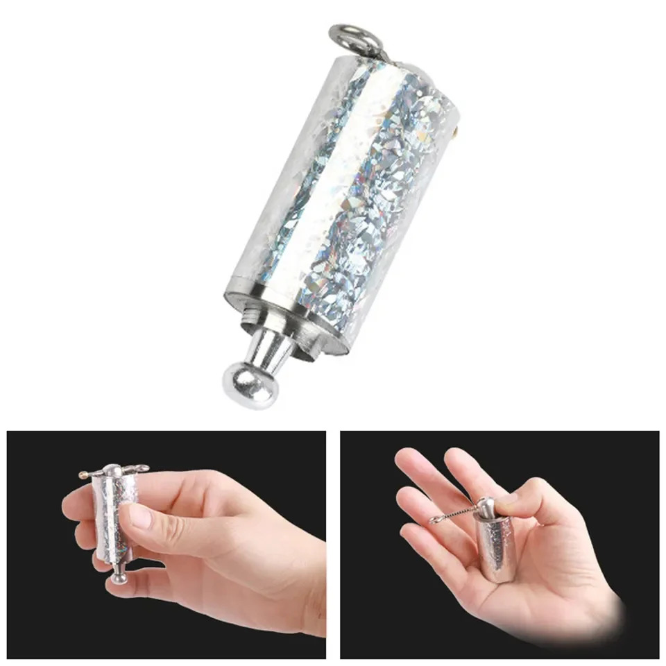 Expandable Magic Stick Seelf Defeense - Stainless Steel Telescopic Pocket Bo Staff & Lightweight Portable Martial Arts Stick