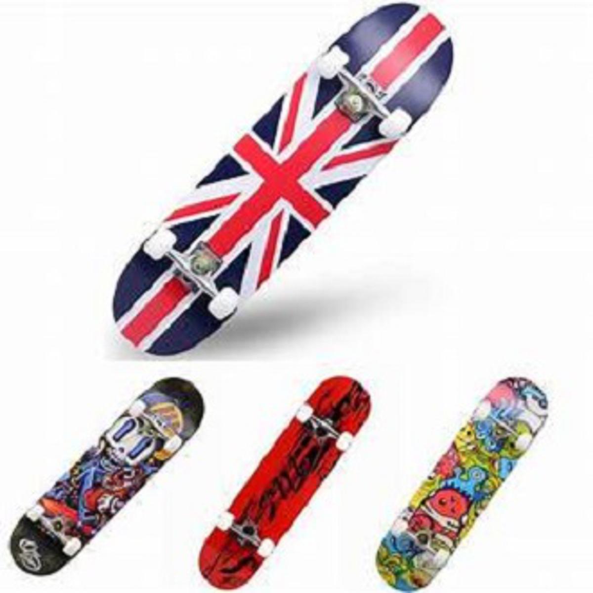 Skateboard 27" Large Wood for Teens Adults Beginners Girls Boys Kids