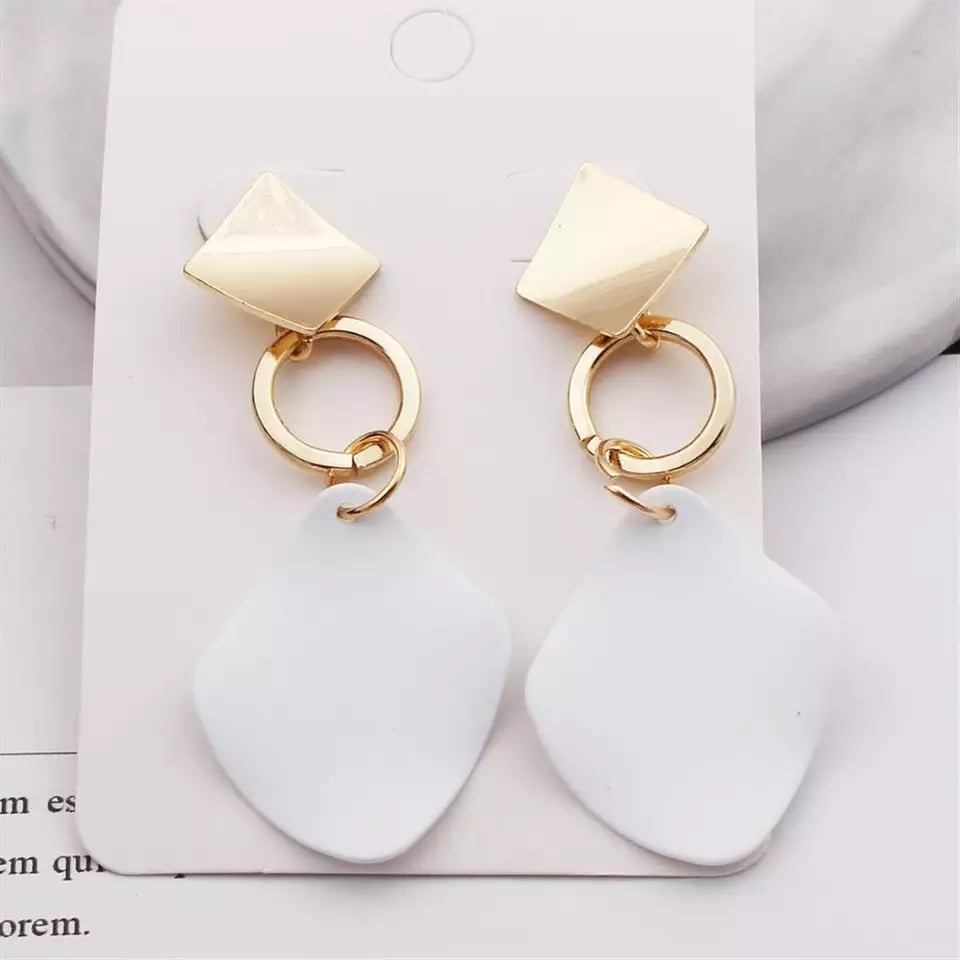 New Fashion Statement Punk Metal Trendy Earrings For Girls & Women