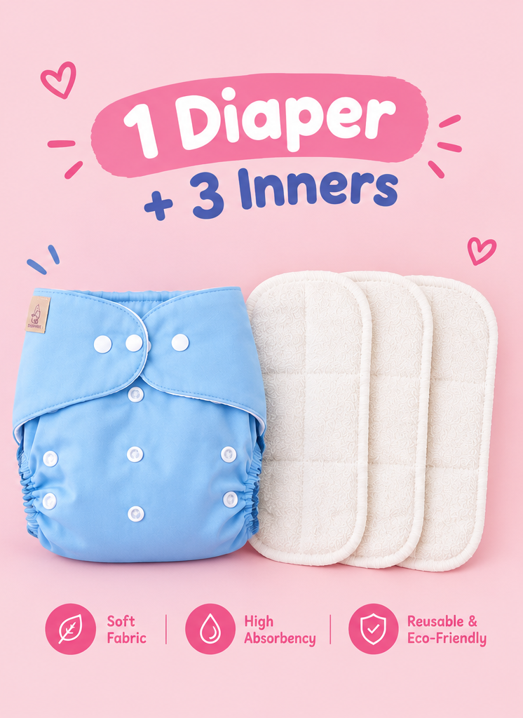 Diaper + 3 inner