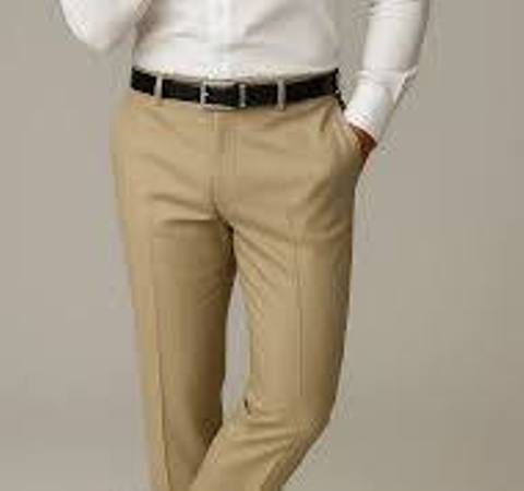 SLIM FIT DRESS PANT - PACK OF 1 - RANDOM COLOR - IMPORTED FABRIC