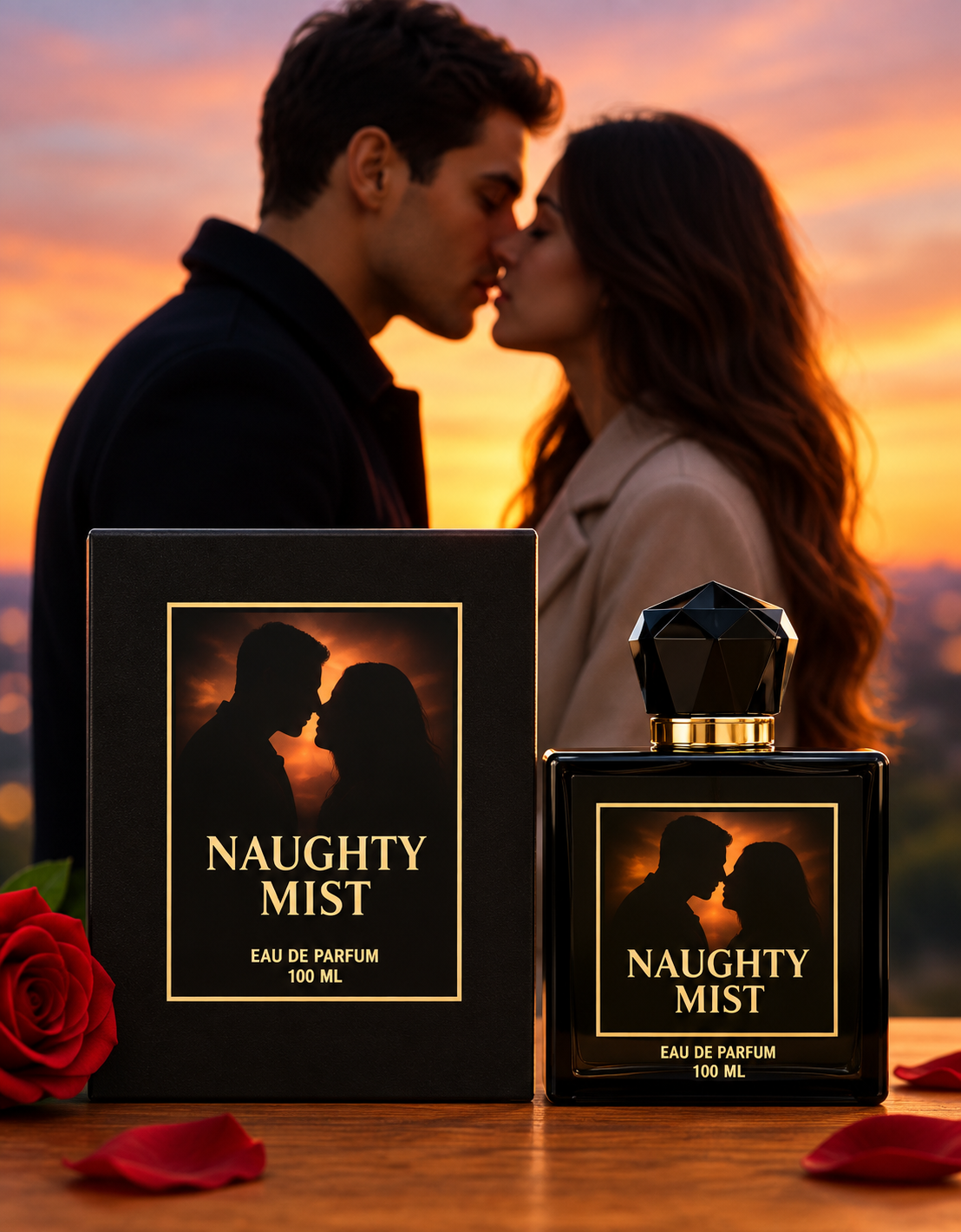 Naughty Mist Perfume 100ml | Long Lasting Eau de Parfum for Men & Women | Premium Romantic Fragrance | Sensual & Attractive Scent